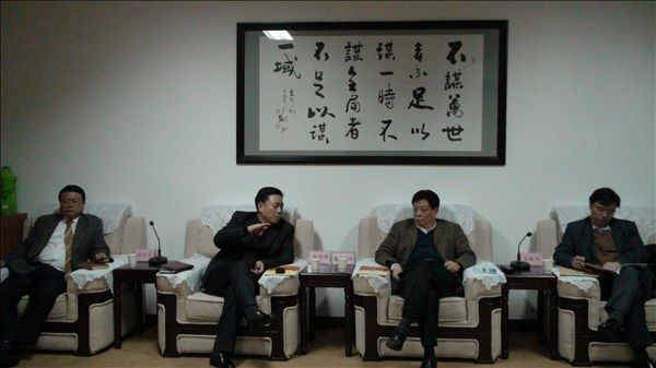 集團公司總經(jīng)理、黨委書記金克寧來公司調(diào)研